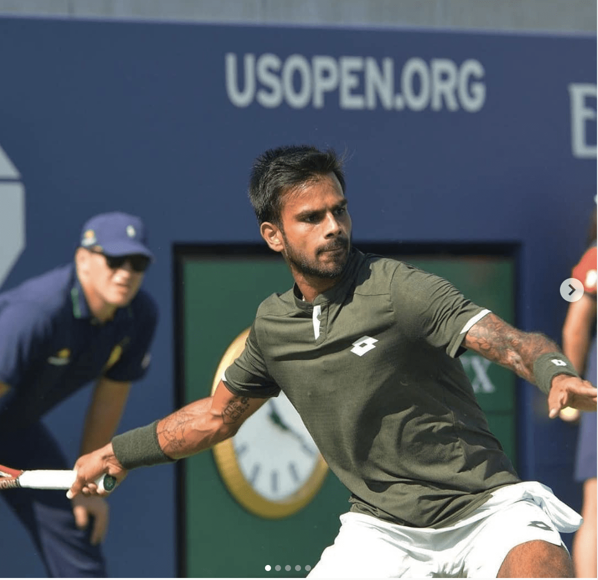 Sumit Nagal holt seinen ersten Grand-Slam-Match-Sieg bei den US Open