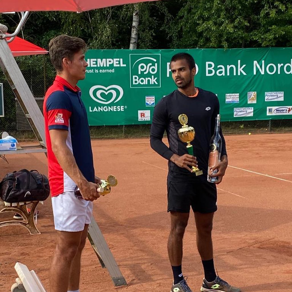 Sumit Nagal tournament in Pinneberg