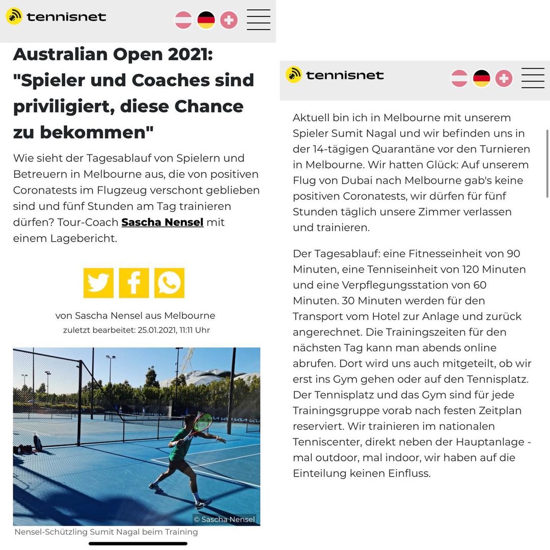Lagebericht von Sascha Nensel aus Australien