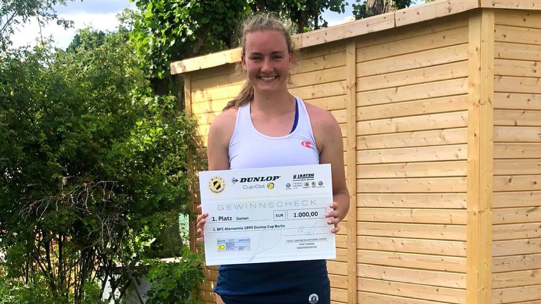 Tournament win for Amelie Janssen