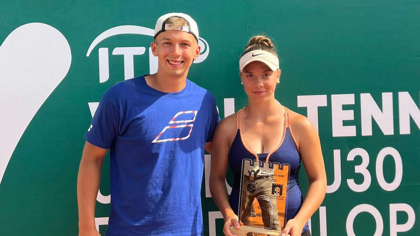 First ITF Titel for Gloria Reusch.