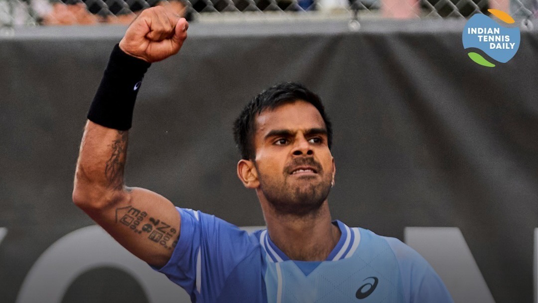 Sumit Nagal defeated Alexander Ritschard ATP 100 Heilbronn Challenger.
