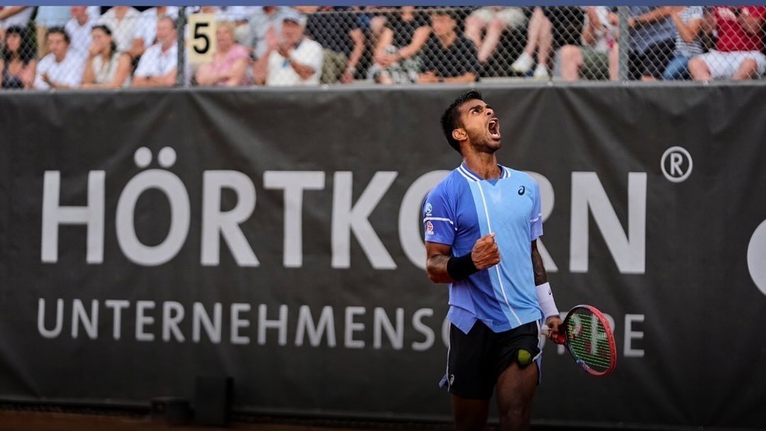 Sumit Nagal lifted his 6th challenger title at Heilbronn