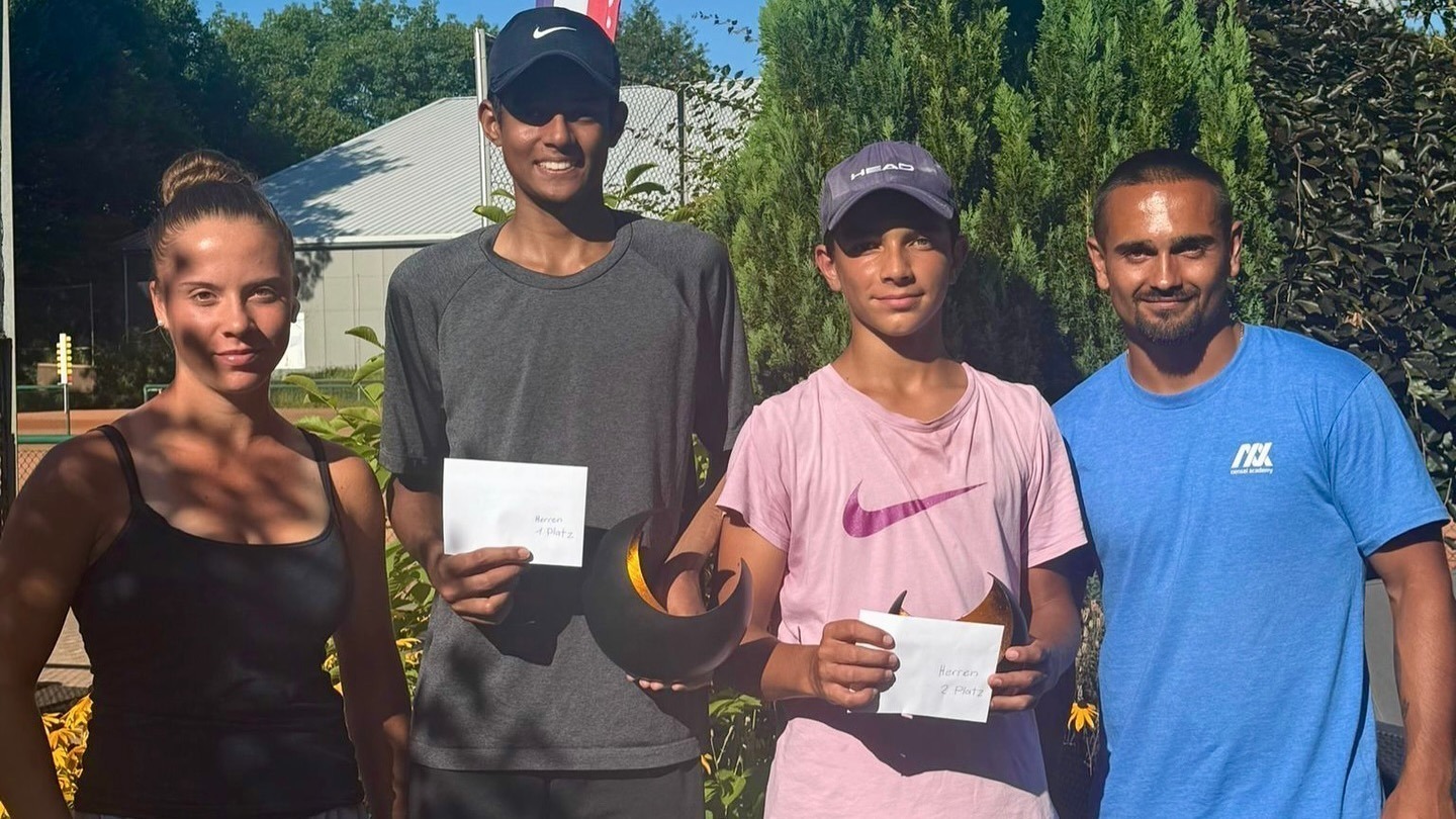 Two nensel academy players win the Weserbergland-Open in Hameln (A7).