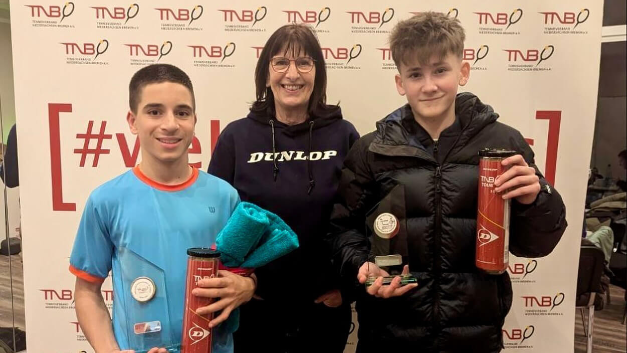 Maximilian Langguth wurde Vizemeister bei den TNB-Landesmeisterschaften (U16).