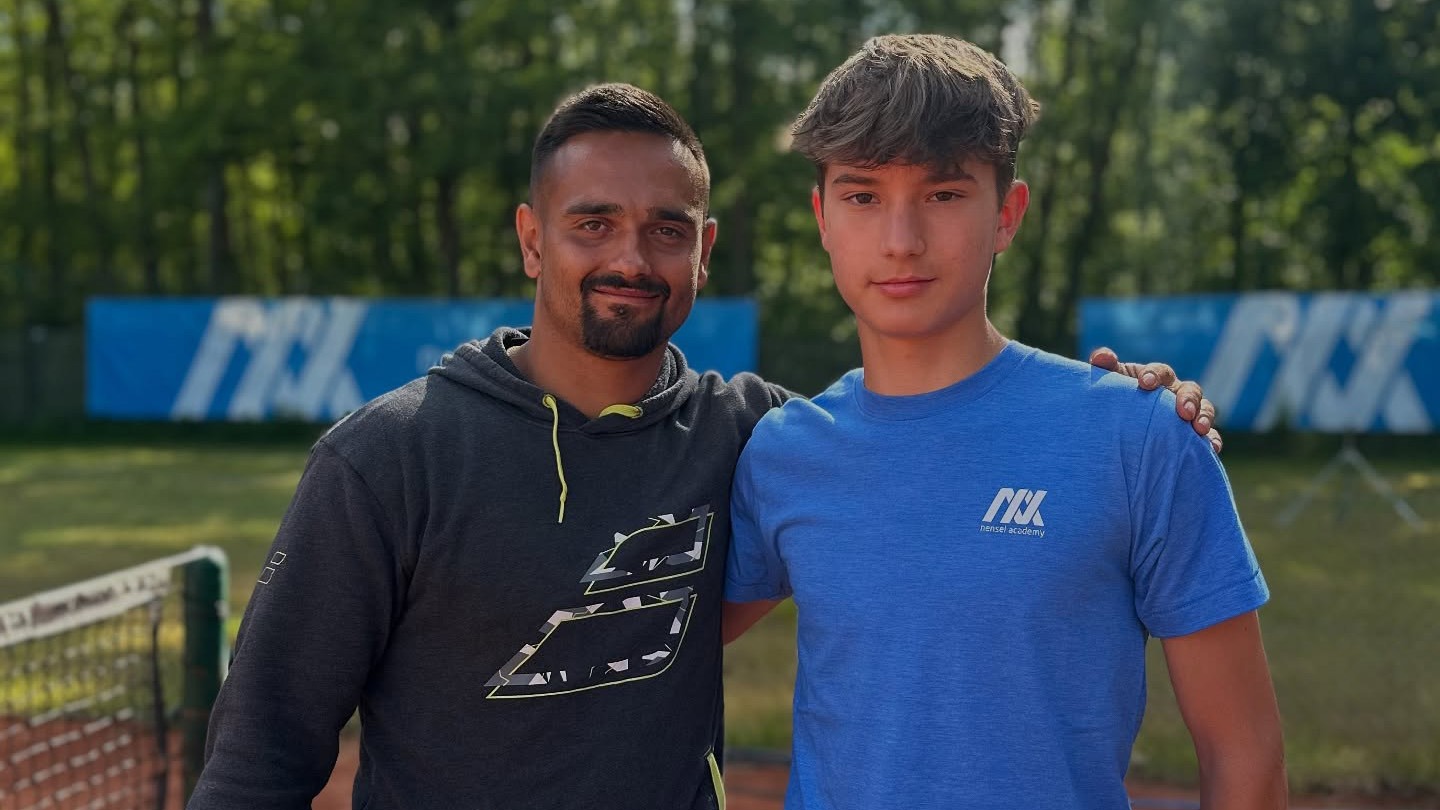 Welcome image of Tom Ott at nensel tennis academy