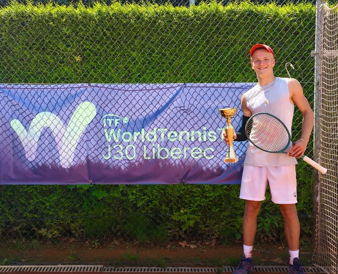 Hannes Lüpkes of nensel tennis academy reaches the ITF J30 Liberec final after an unbeaten run from qualifying