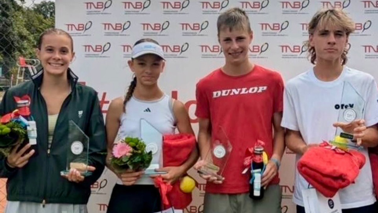 Liv Windschall celebrates second place at the TNB State Championships